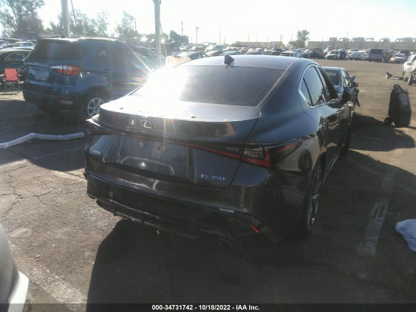 2021 LEXUS IS IS 350 F SPORT VIN: JTHGZ1B22M5037888