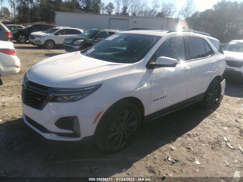 2022 CHEVROLET EQUINOX RS VIN: 3GNAXMEV4NS146629