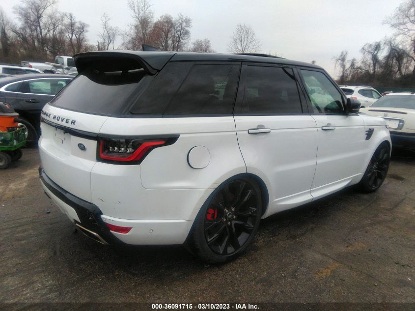 2022 LAND ROVER RANGE ROVER SPORT HST VIN: SALWS2RU8NA205100