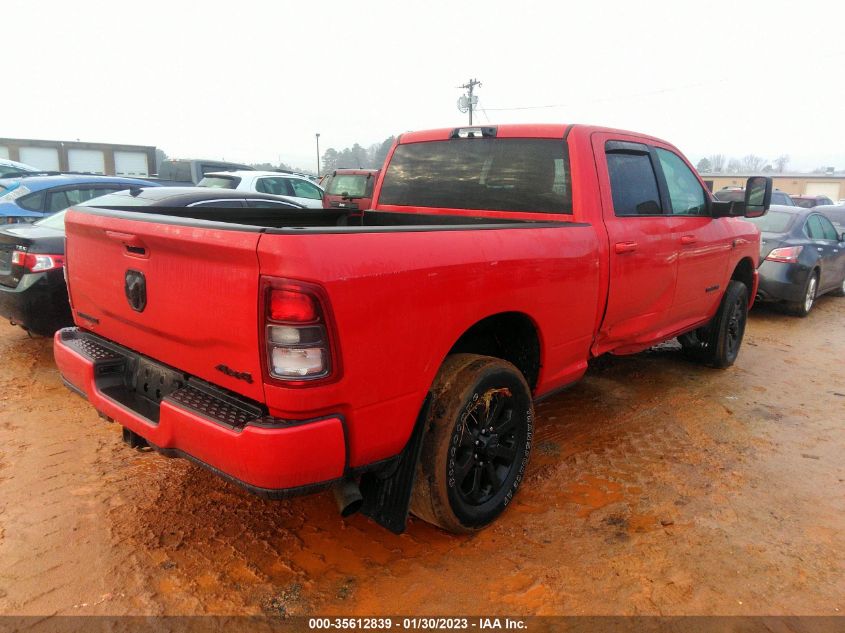 2022 RAM 2500 BIG HORN VIN: 3C6UR5DL5NG124879