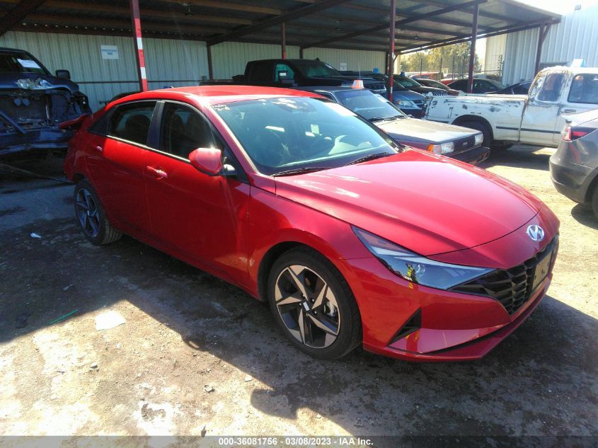 2023 HYUNDAI ELANTRA SEL VIN: KMHLS4AG3PU466854