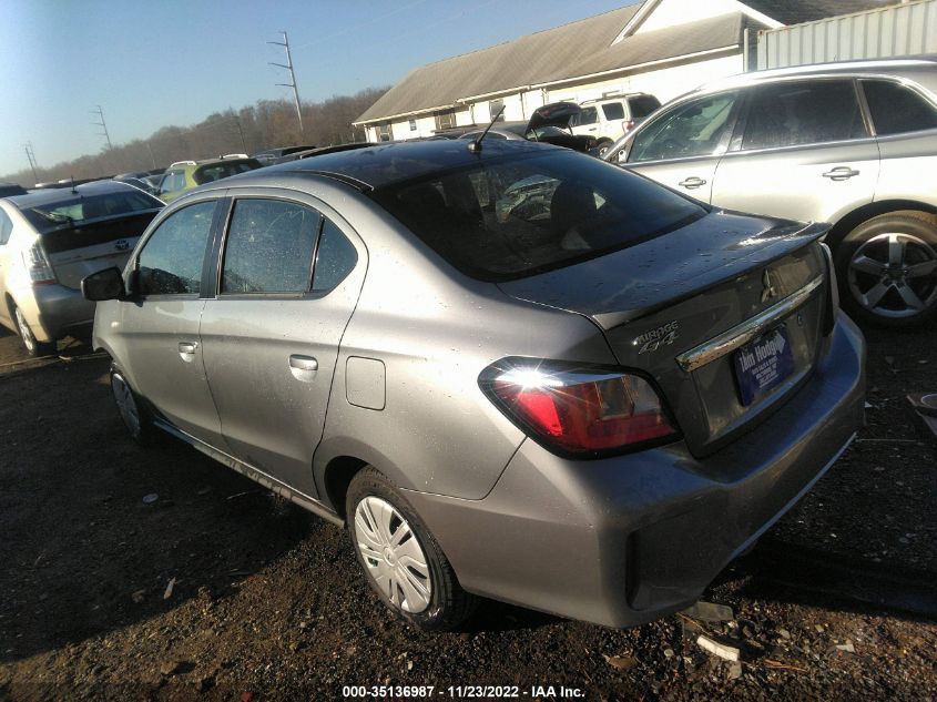 2022 MITSUBISHI MIRAGE G4 ES/LE/BLACK EDITION VIN: ML32FUFJ0NHF09339