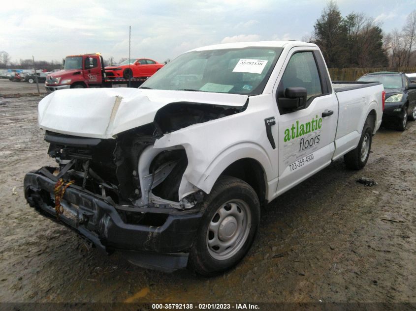 2021 FORD F-150 XL/XLT VIN: 1FTMF1CB3MKE16587