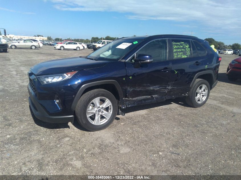 2021 TOYOTA RAV4 XLE VIN: 2T3W1RFV8MW144332