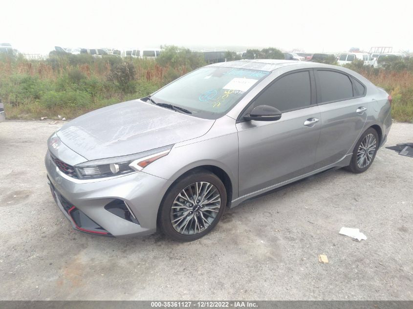 2022 KIA FORTE GT-LINE VIN: 3KPF54AD8NE421323
