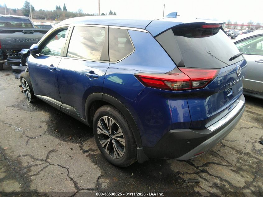 2022 NISSAN ROGUE SV VIN: JN8BT3BB0NW334084