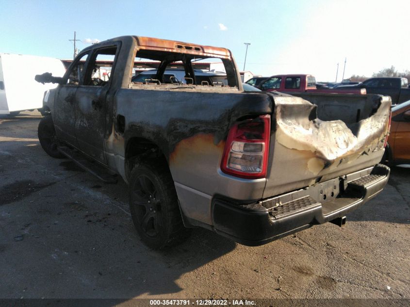 2021 RAM 1500 TRADESMAN VIN: 1C6SRFGT2MN834739