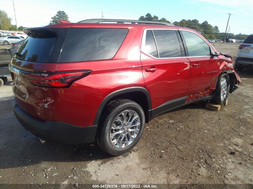 2023 CHEVROLET TRAVERSE LT CLOTH VIN: 1GNERGKW0PJ117482