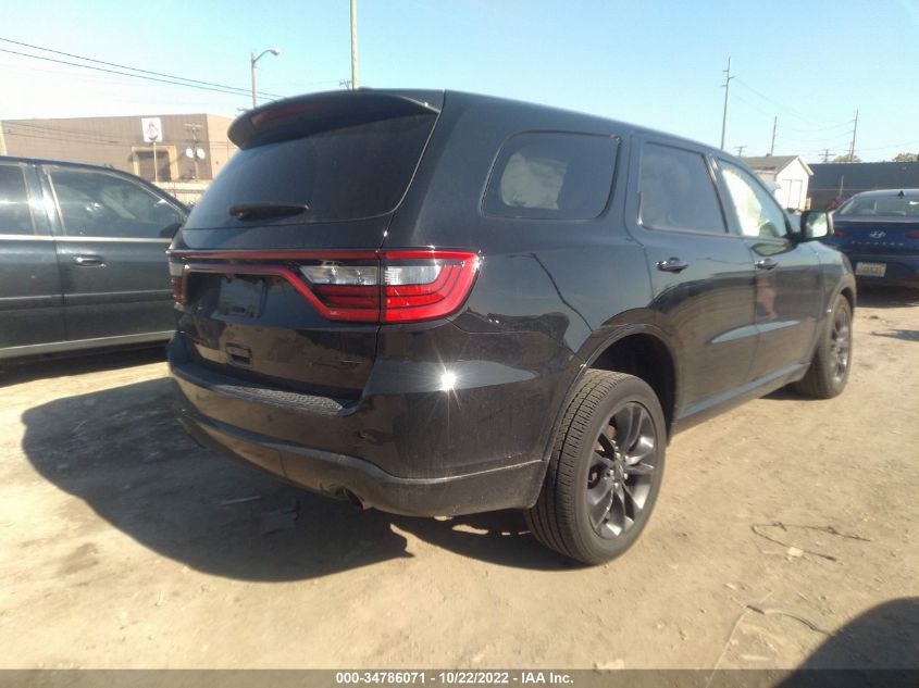 2021 DODGE DURANGO GT PLUS VIN: 1C4RDJDG9MC696581