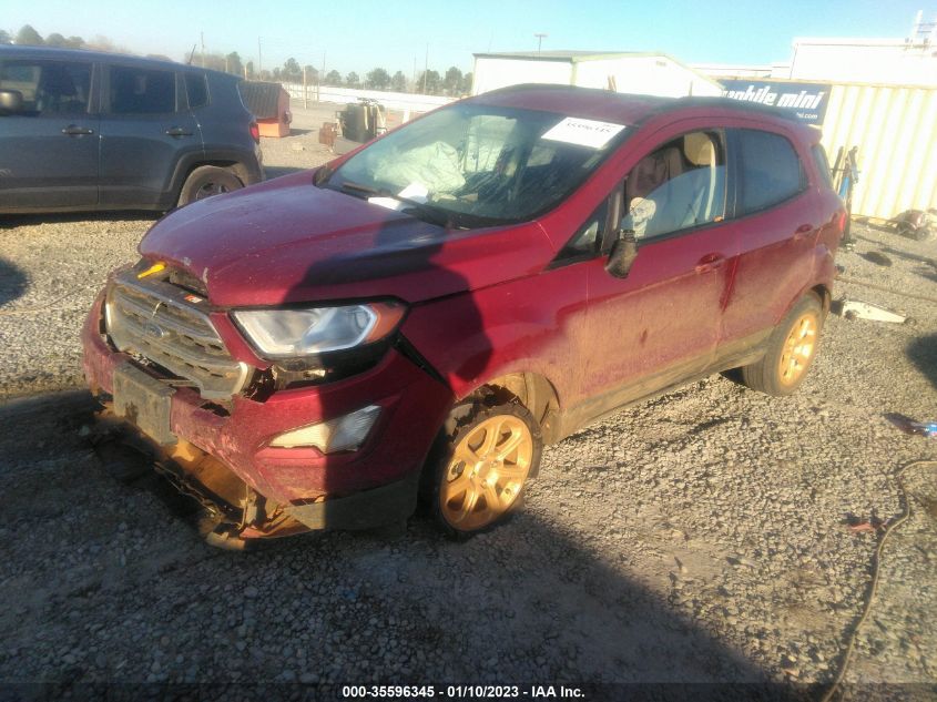 2021 FORD ECOSPORT SE VIN: MAJ3S2GE6MC437595