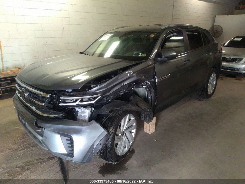 2022 VOLKSWAGEN ATLAS CROSS SPORT 2.0T SE W/TECHNOLOGY VIN: 1V2HC2CA4NC218540