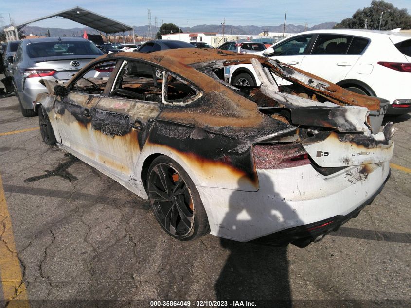 2023 AUDI S5 SPORTBACK PREMIUM PLUS VIN: WAUC4DF5XPA005736