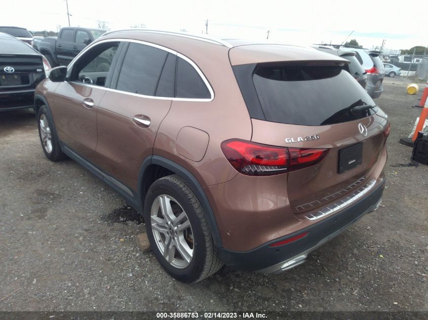 2022 MERCEDES-BENZ GLA GLA 250 VIN: W1N4N4HB2NJ330622