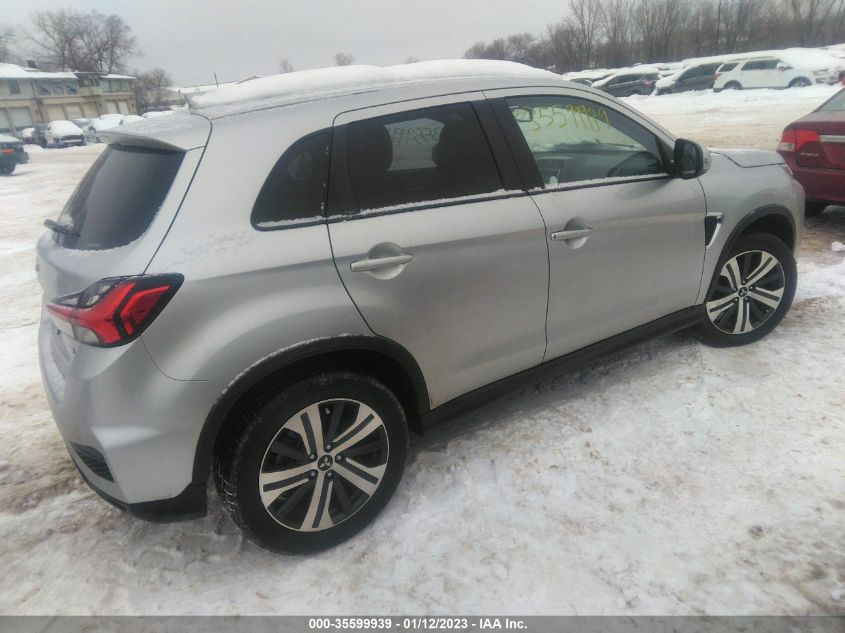 2021 MITSUBISHI OUTLANDER SPORT SE VIN: JA4ARUAU1MU019975