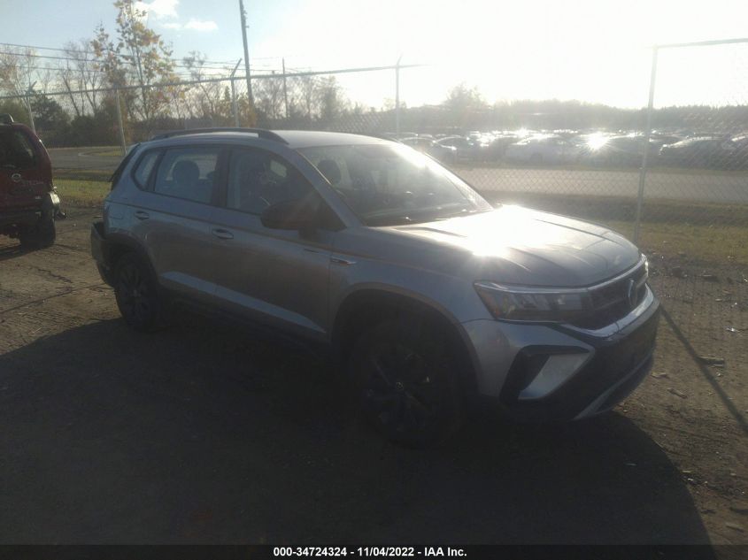 2022 VOLKSWAGEN TAOS S VIN: 3VVCX7B2XNM079277