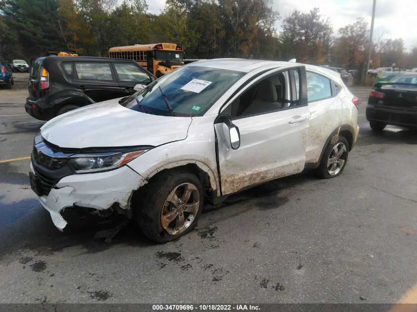 2021 HONDA HR-V LX VIN: 3CZRU6H3XMM737653