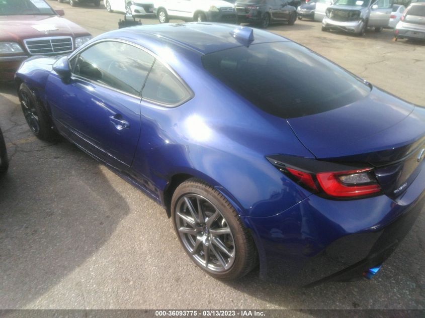 2022 SUBARU BRZ PREMIUM VIN: JF1ZDBB15N9703146