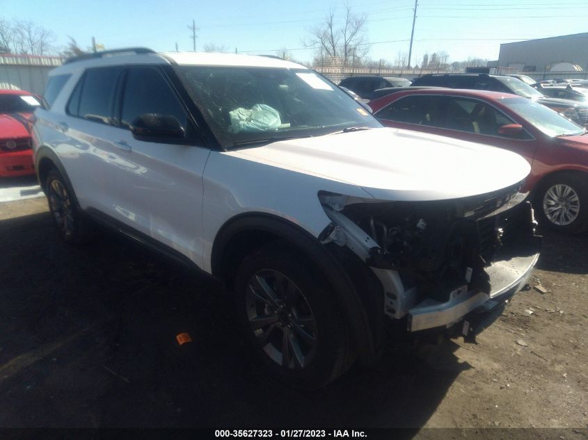 2022 FORD EXPLORER XLT VIN: 1FMSK8DH3NGA11375