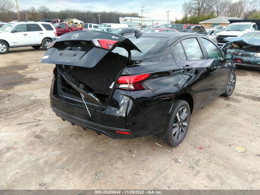 2021 NISSAN VERSA SV VIN: 3N1CN8EV6ML860496
