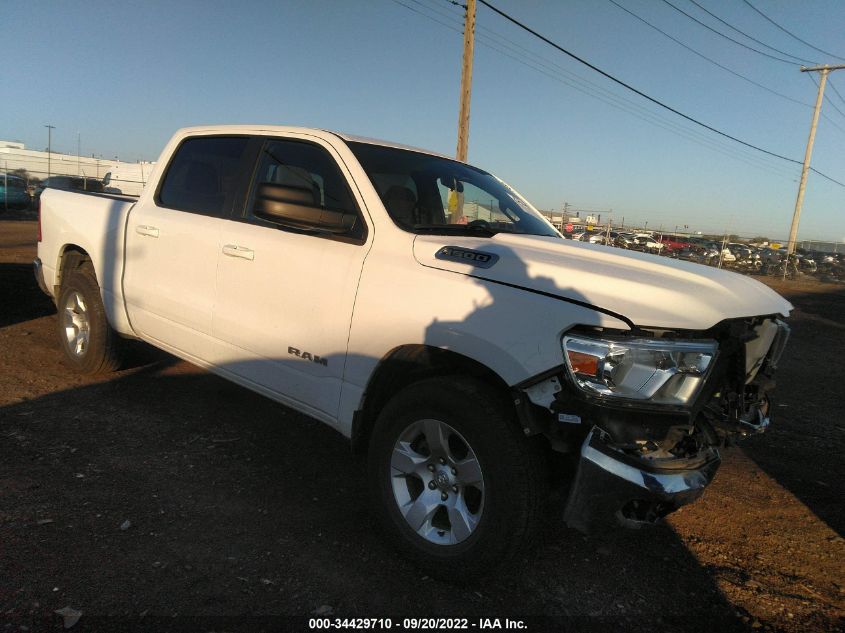 2021 RAM 1500 BIG HORN VIN: 1C6RRFFG9MN527393