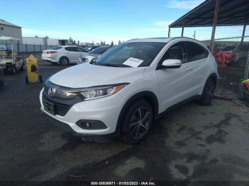 2021 HONDA HR-V EX VIN: 3CZRU5H59MM708009
