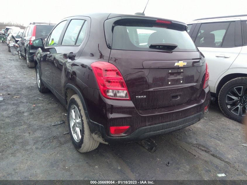 2021 CHEVROLET TRAX LS VIN: KL7CJKSBXMB307137