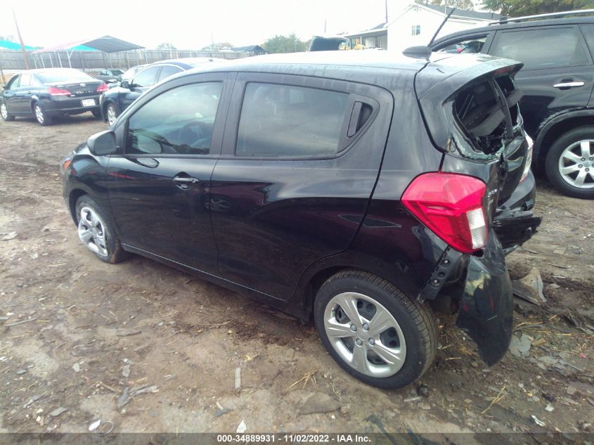 2021 CHEVROLET SPARK LS VIN: KL8CB6SA4MC219802