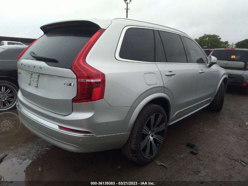 2022 VOLVO XC90 INSCRIPTION VIN: YV4A22PL0N1804114