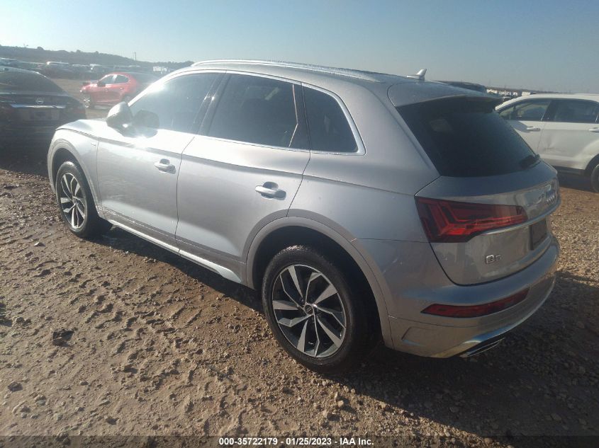 2022 AUDI Q5 S LINE PREMIUM PLUS VIN: WA1EAAFY8N2133049