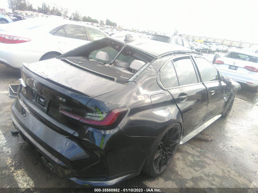 2022 BMW M3 VIN: WBS53AY09NFN02266