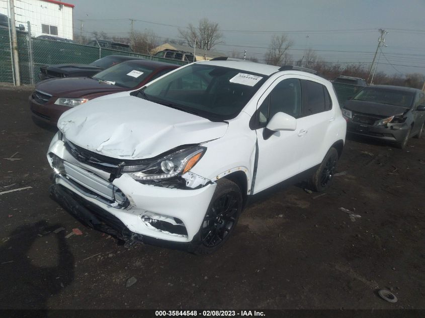 2022 CHEVROLET TRAX LT VIN: KL7CJPSM2NB562154