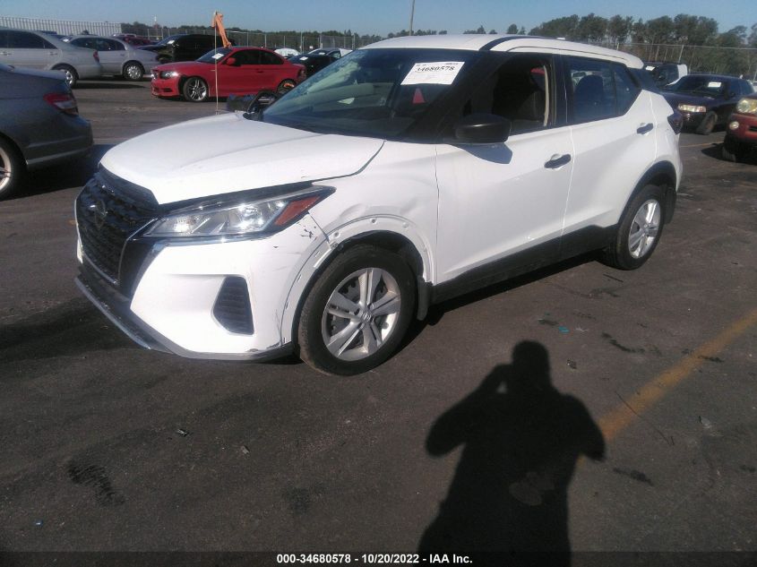 2021 NISSAN KICKS S VIN: 3N1CP5BV6ML565511
