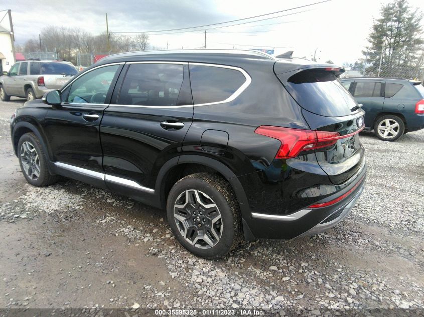 2022 HYUNDAI SANTA FE HYBRID SEL PREMIUM VIN: KM8S3DA1XNU014191