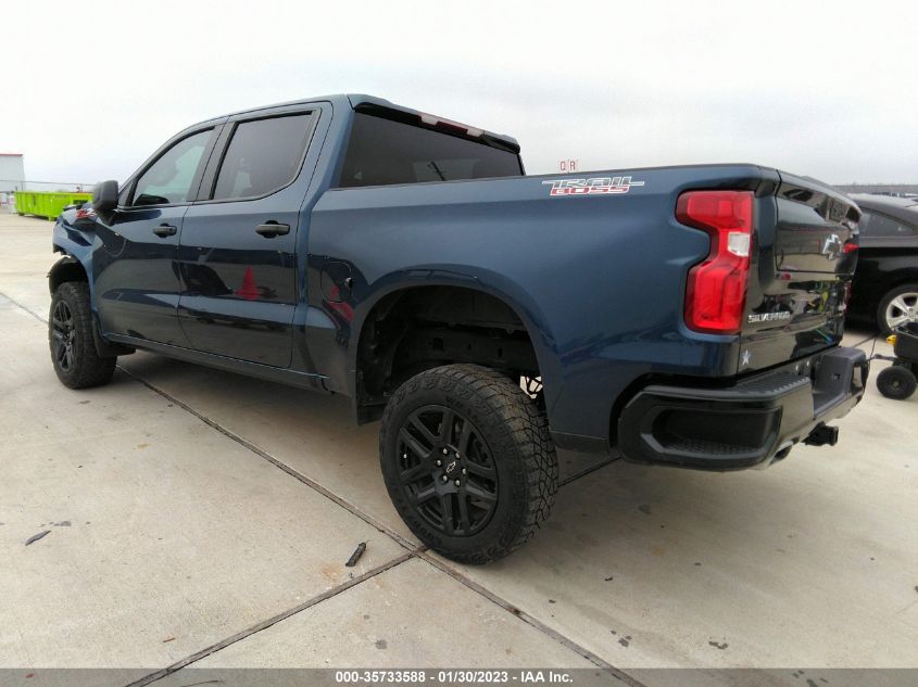 2021 CHEVROLET SILVERADO 1500 CUSTOM TRAIL BOSS VIN: 3GCPYCEF2MG314921