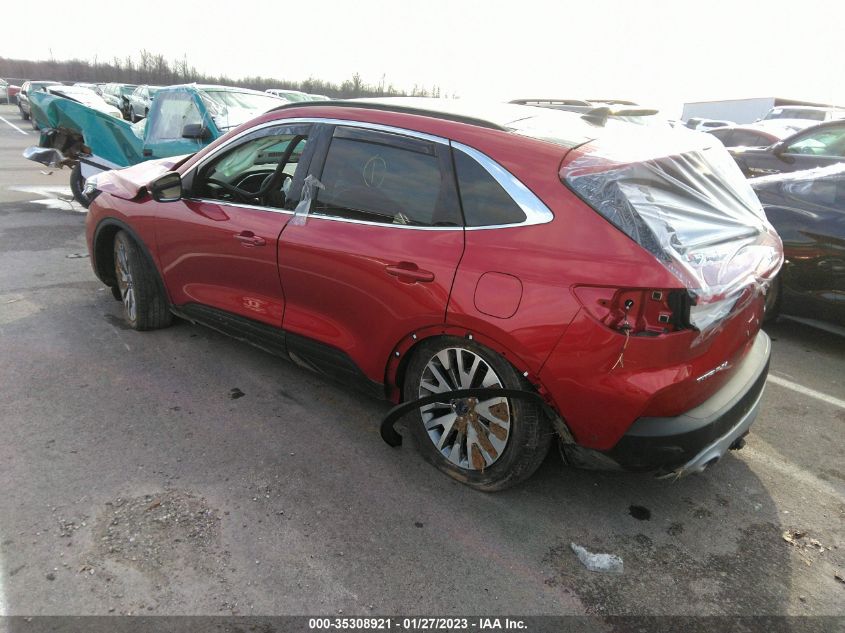 2020 FORD ESCAPE TITANIUM VIN: 1FMCU9J96LUC41458