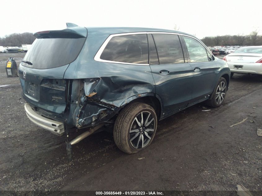2021 HONDA PILOT TOURING 8-PASSENGER VIN: 5FNYF6H93MB033329