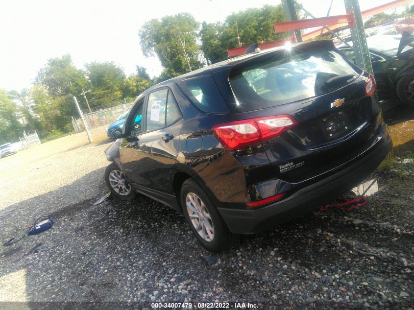 2021 CHEVROLET EQUINOX LS VIN: 3GNAXHEV6MS115730