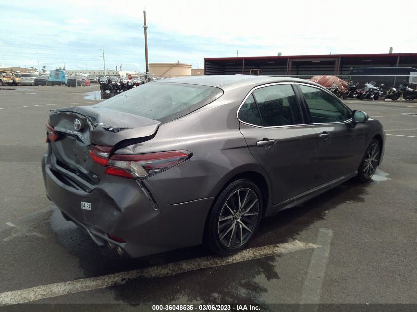 2022 TOYOTA CAMRY SE VIN: 4T1G11AK3NU680568