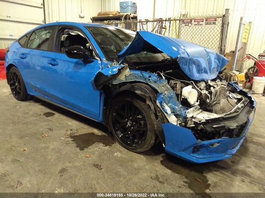 2022 HONDA CIVIC HATCHBACK SPORT VIN: 19XFL2H86NE007282