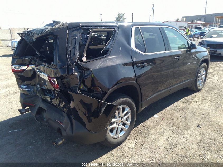 2020 CHEVROLET TRAVERSE LS VIN: 1GNERFKW5LJ316774
