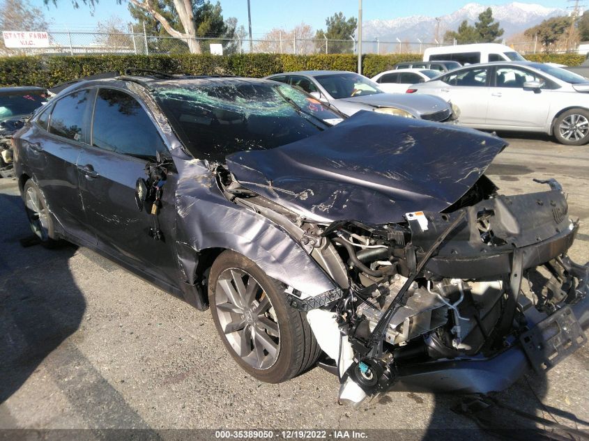 2020 HONDA CIVIC SEDAN EX VIN: 19XFC1F3XLE220637
