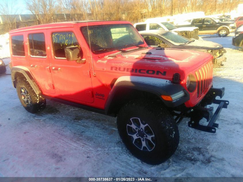 2021 JEEP WRANGLER UNLIMITED RUBICON VIN: 1C4HJXFN0MW610513