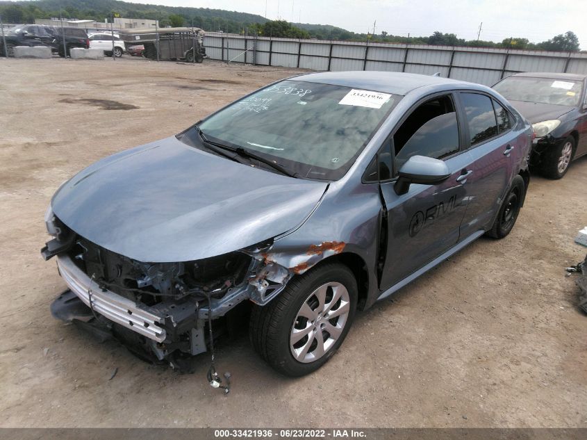 2020 TOYOTA COROLLA LE VIN: 5YFEPRAE0LP104255