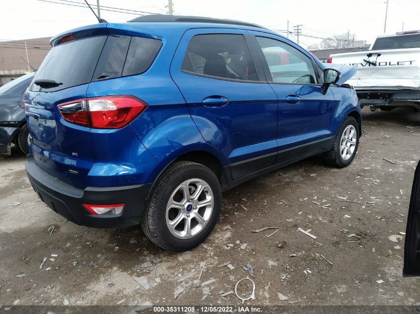 2020 FORD ECOSPORT SE VIN: MAJ3S2GE0LC344375