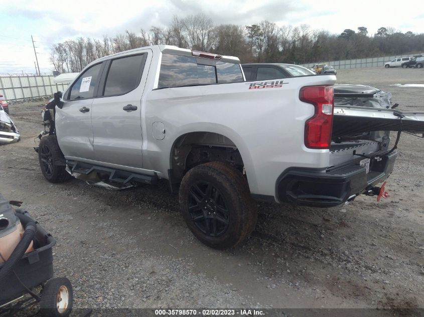 2022 CHEVROLET SILVERADO 1500 LT TRAIL BOSS VIN: 3GCUDFED2NG521891