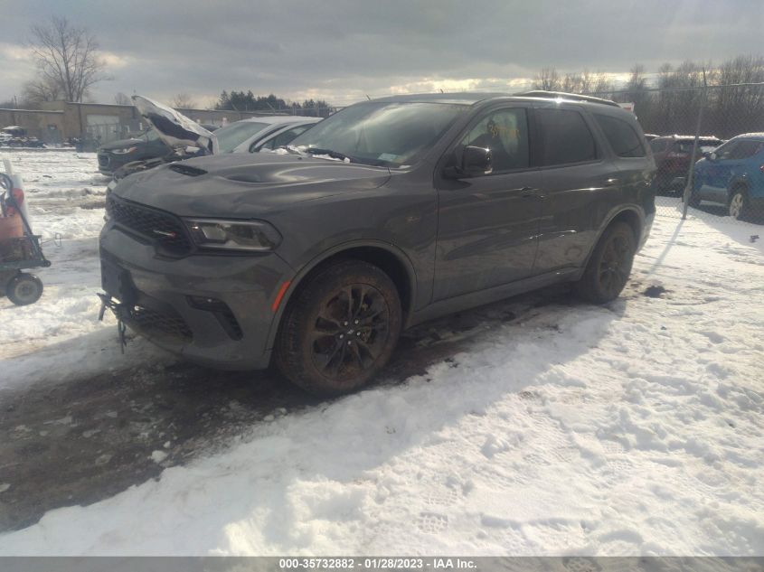2022 DODGE DURANGO GT PLUS VIN: 1C4RDJDG1NC135602