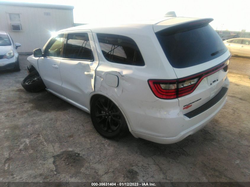 2022 DODGE DURANGO GT VIN: 1C4RDHDG0NC131131