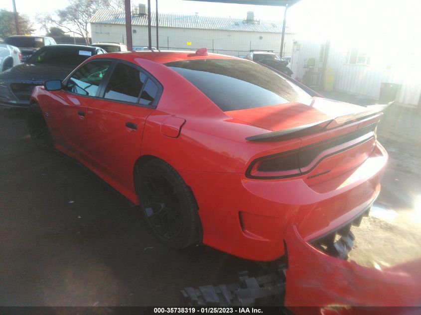 2021 DODGE CHARGER SCAT PACK VIN: 2C3CDXGJ5MH591439