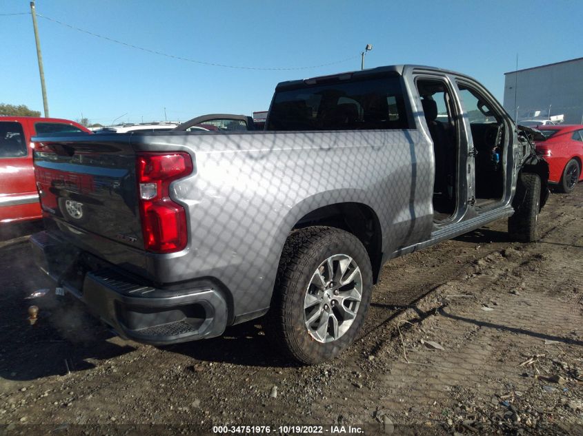 2021 CHEVROLET SILVERADO 1500 RST VIN: 1GCRYEED2MZ305574