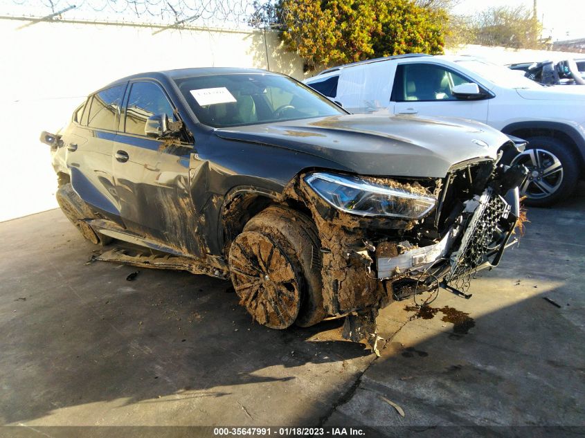 2022 BMW X6 M50I VIN: 5UXCY8C02N9J09948